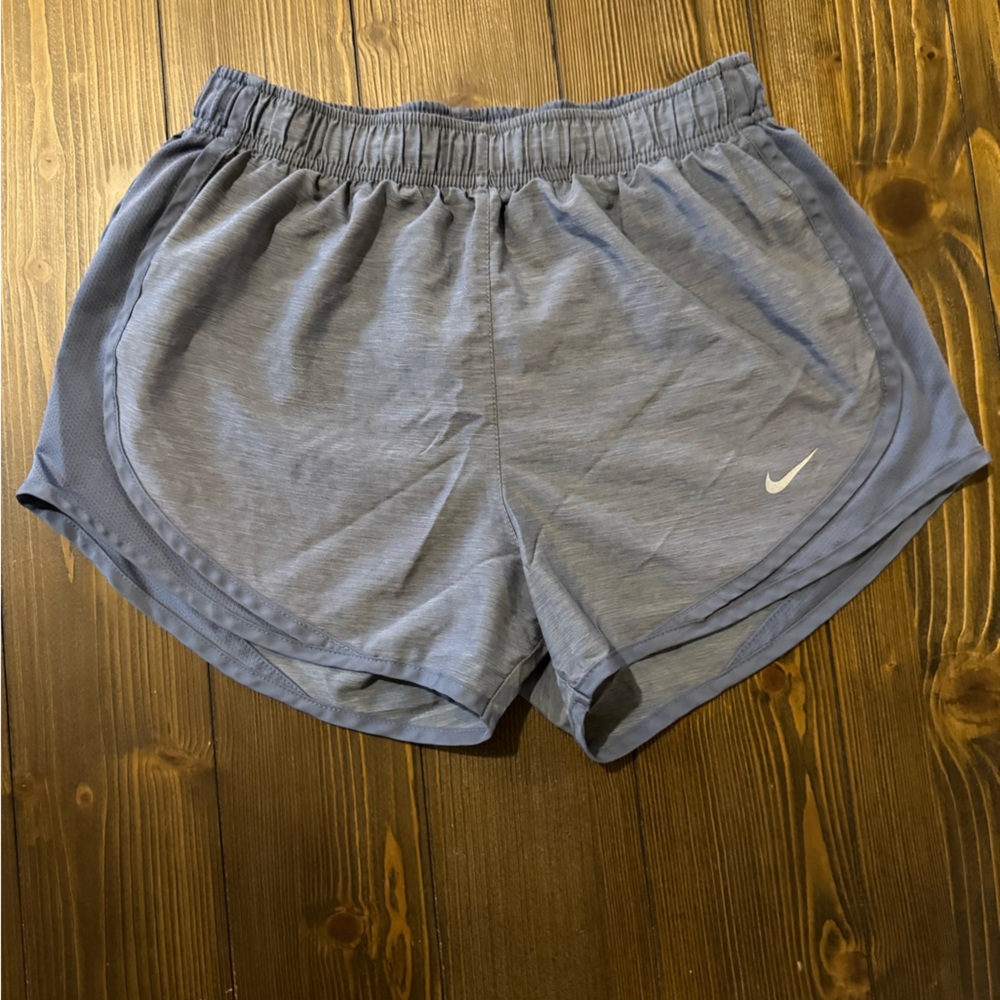Nike Women's Blue Gray Athletic Shorts